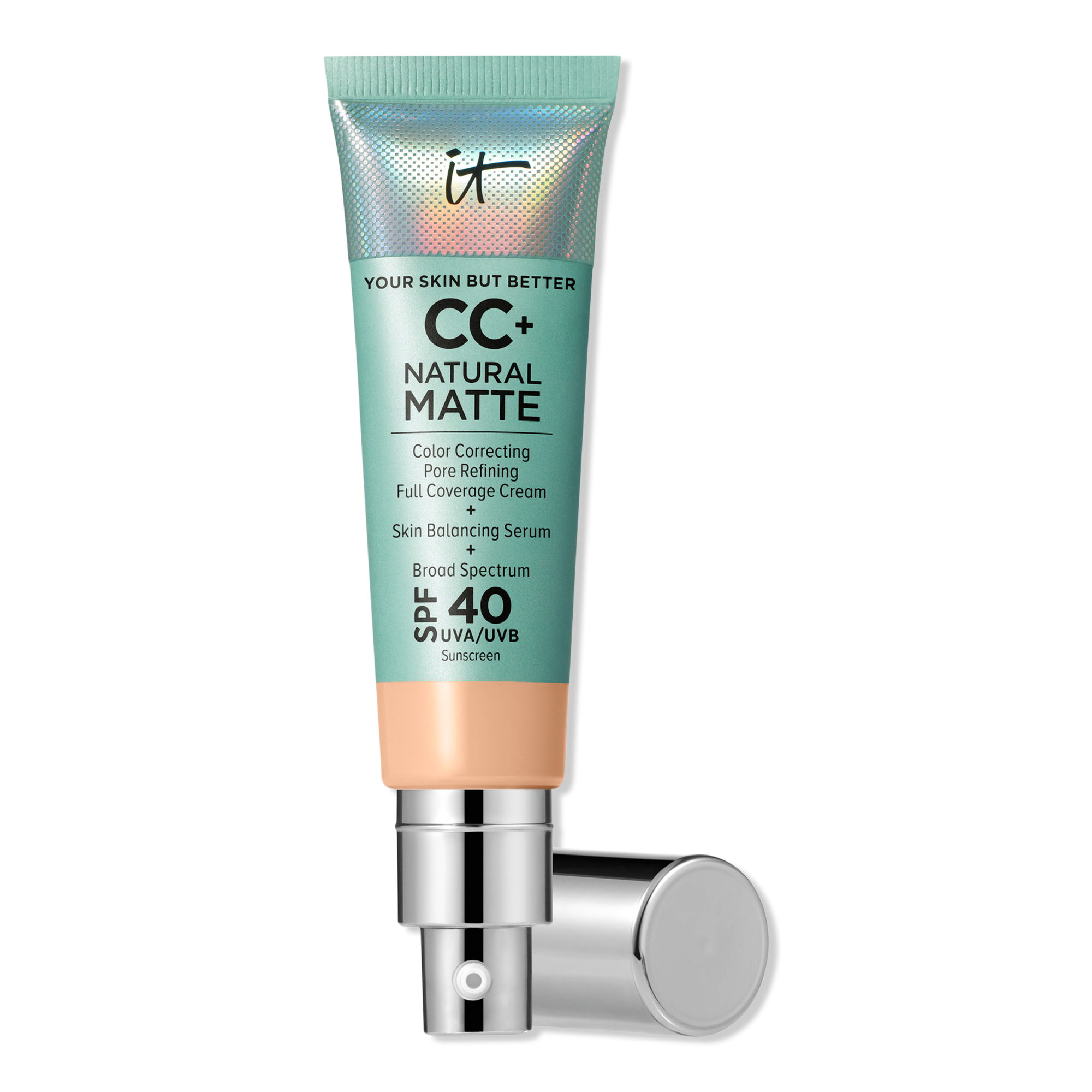 IT Cosmetics CC+ Cream Natural Matte Foundation with SPF 40 #1