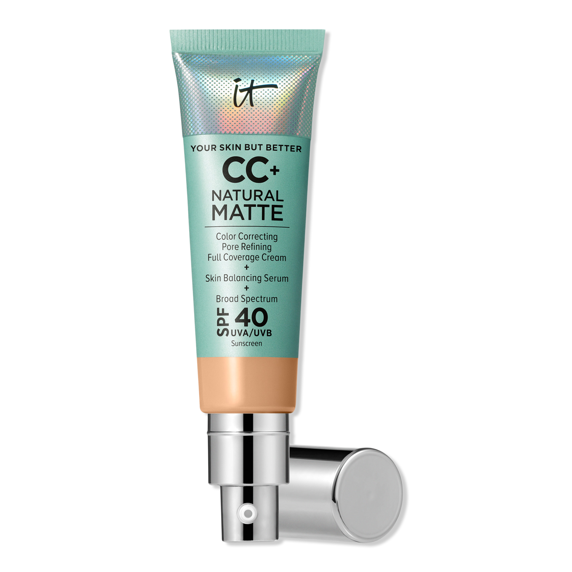 IT Cosmetics CC+ Cream Natural Matte Foundation with SPF 40 #1