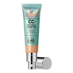 IT Cosmetics CC+ Cream Natural Matte Foundation with SPF 40 - Medium