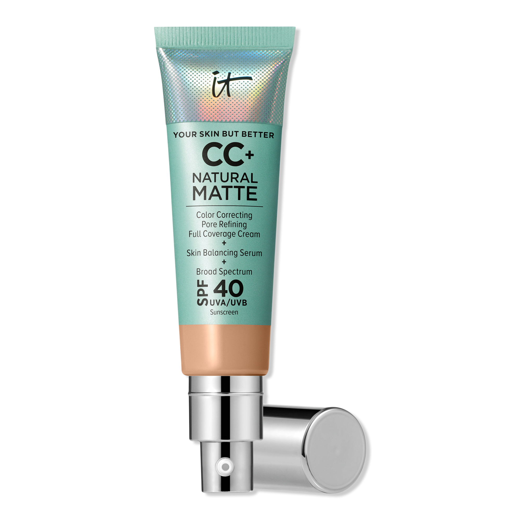 IT Cosmetics CC+ Cream Natural Matte Foundation with SPF 40 #1