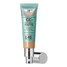 IT Cosmetics CC+ Cream Natural Matte Foundation with SPF 40 - Neutral Medium