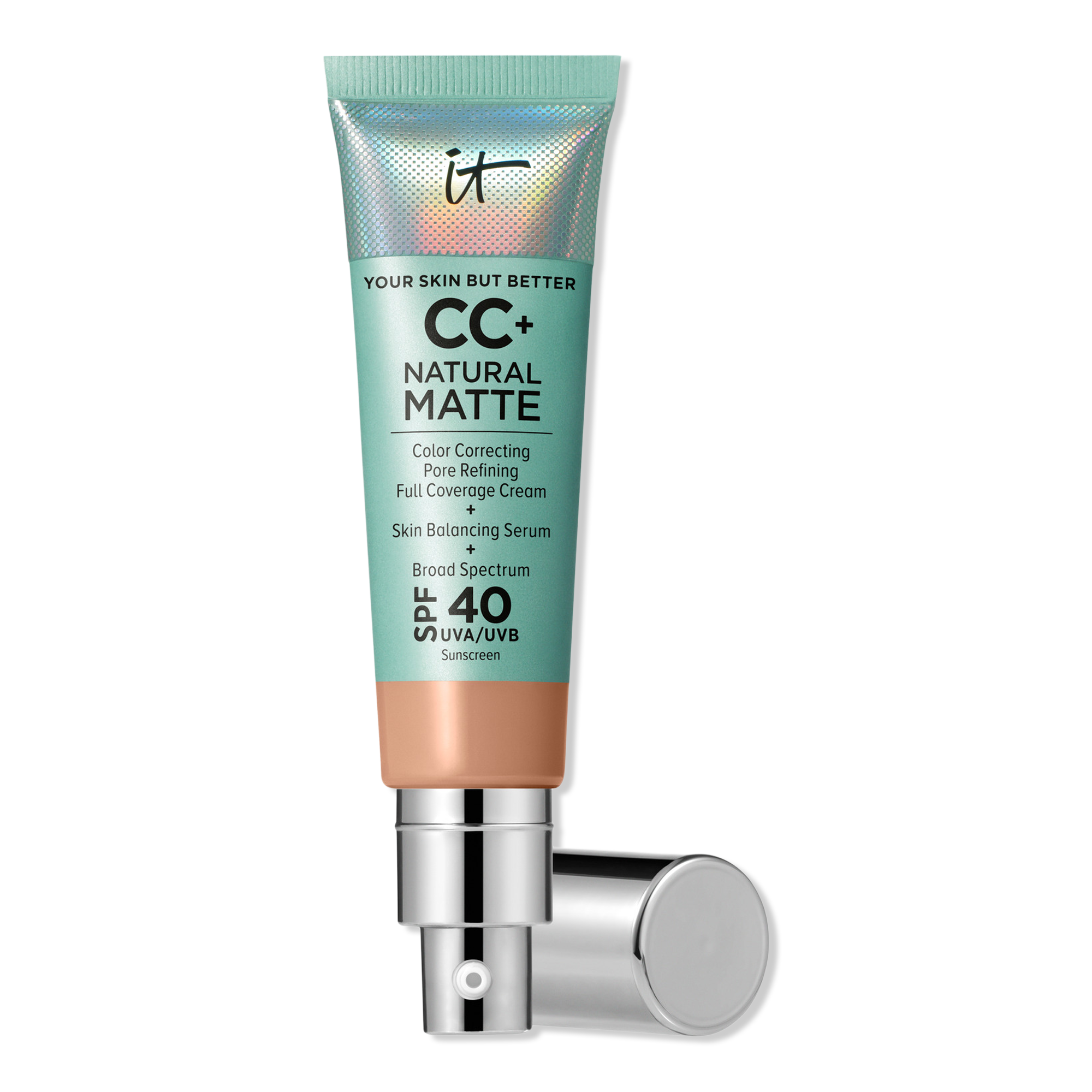 IT Cosmetics CC+ Cream Natural Matte Foundation with SPF 40 #1