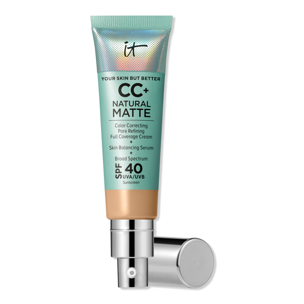 It Cosmetics Cc+ Cream Natural Matte Foundation With Spf 40 - Medium Tan