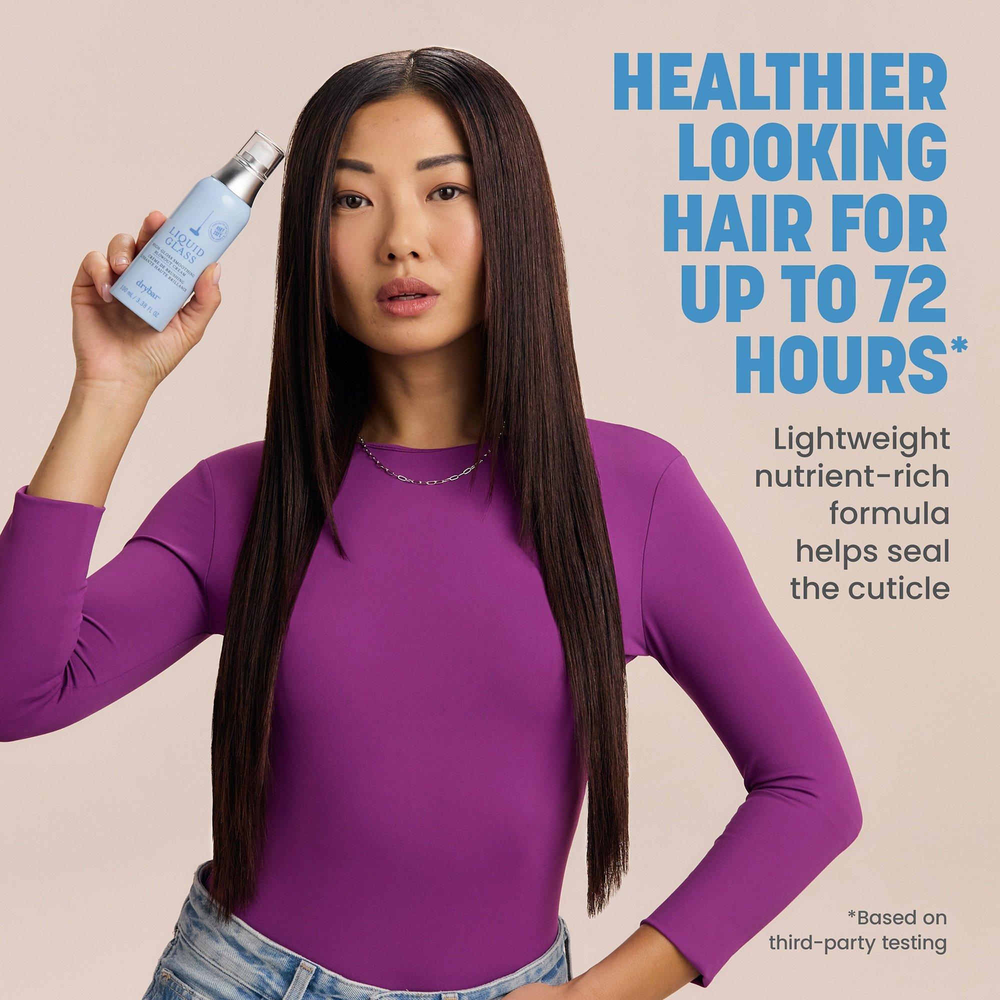 Разглаживающий глянцевый крем для укладки Drybar Liquid Glass — фото 5