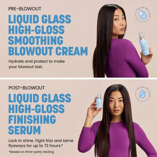Drybar Liquid Glass High-Gloss Smoothing Blowout Cream #8