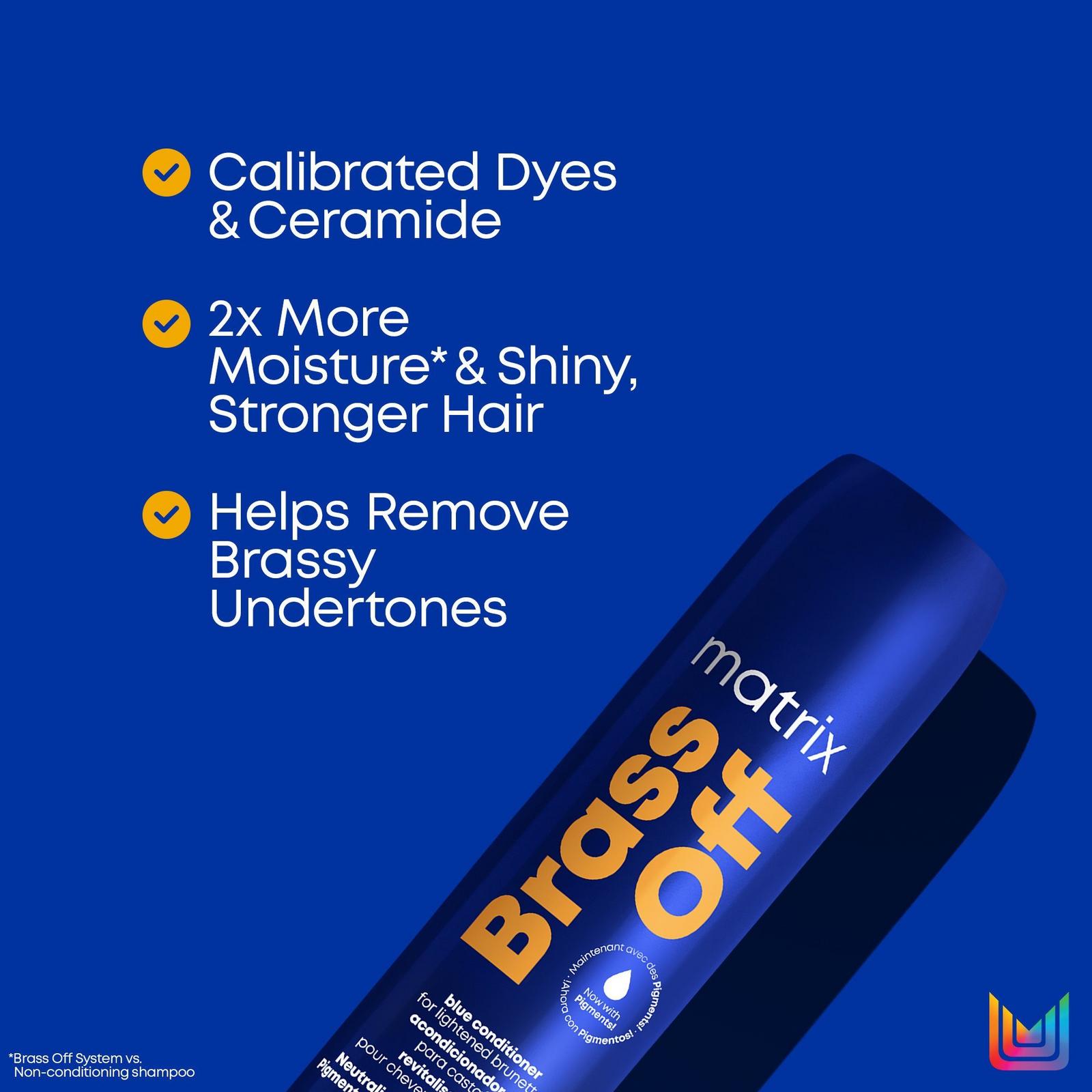 Brass Off Blue Pigmented Conditioner