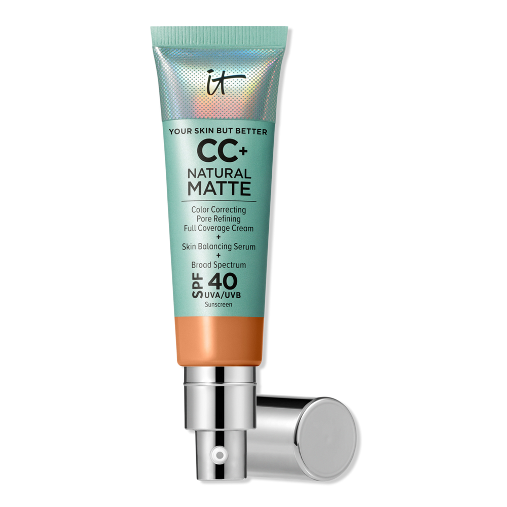 It Cosmetics Cc+ Cream Natural Matte Foundation With Spf 40 - Tan Cool