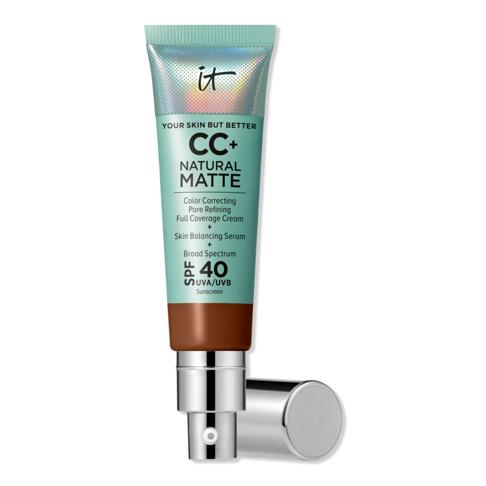 IT Cosmetics CC+ Cream Natural Matte Foundation with SPF 40