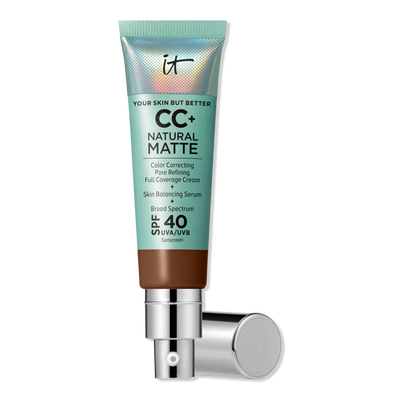 IT Cosmetics CC+ Cream Natural Matte Foundation with SPF 40
