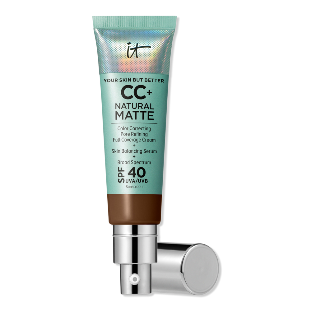 It Cosmetics Cc+ Cream Natural Matte Foundation With Spf 40 - Neutral Deep