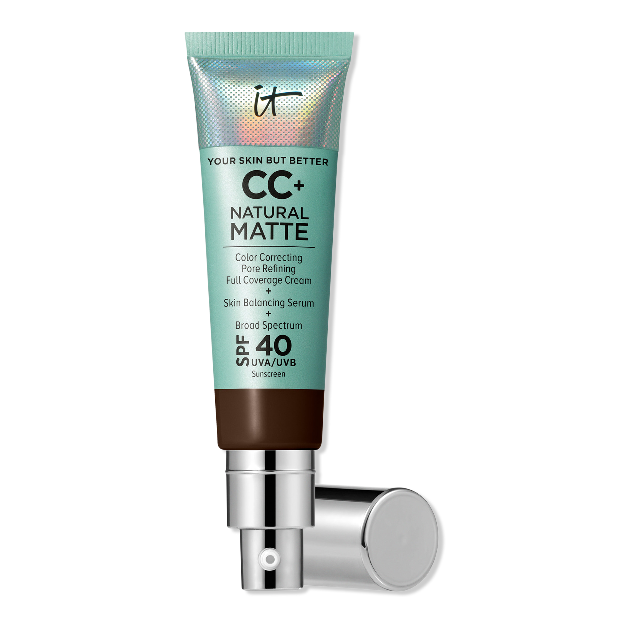 IT Cosmetics CC+ Cream Natural Matte Foundation with SPF 40 #1