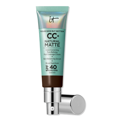IT Cosmetics CC+ Cream Natural Matte Foundation with SPF 40