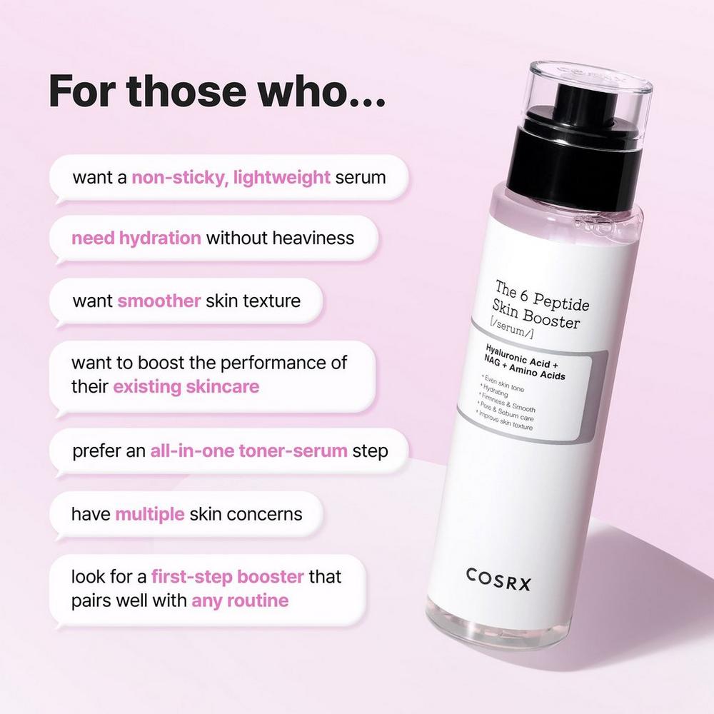 The 6 Peptide Skin Booster Serum