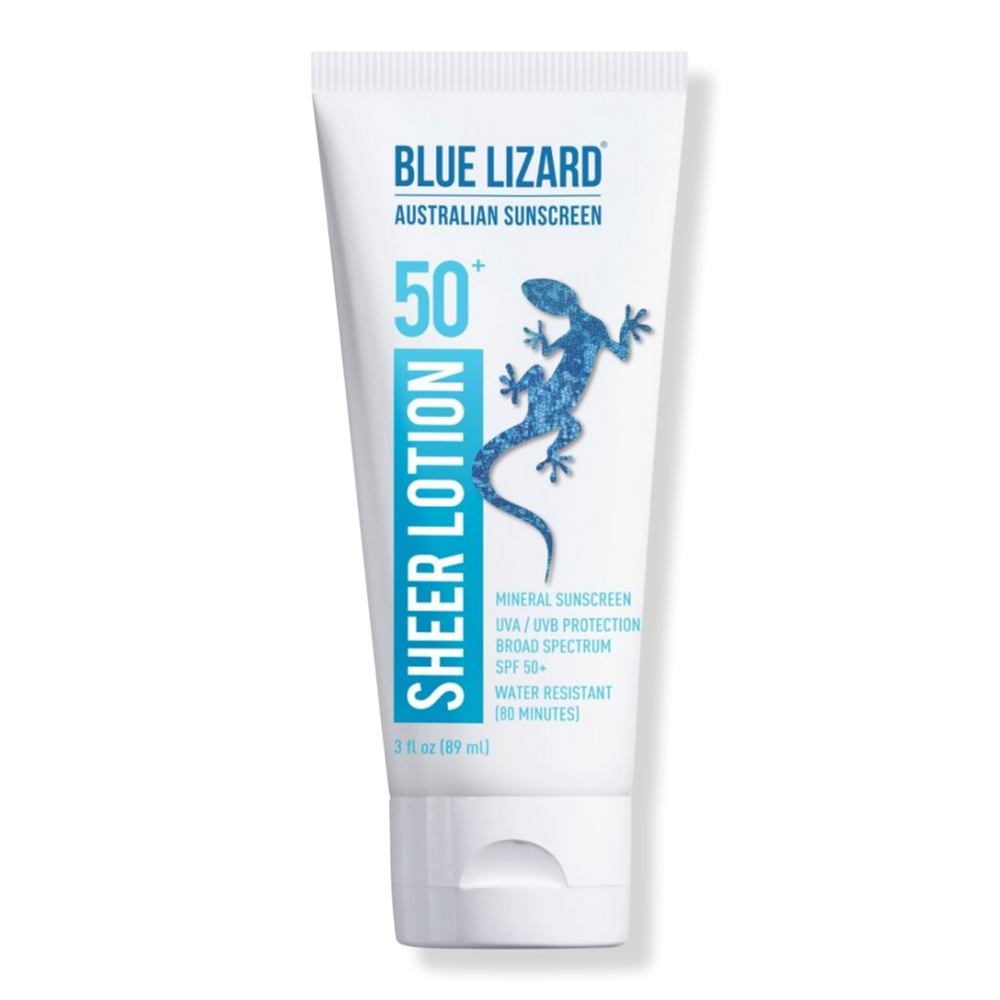 BLUE LIZARD AUSTRALIAN SUNSCREEN Sheer Body Lotion SPF 50+