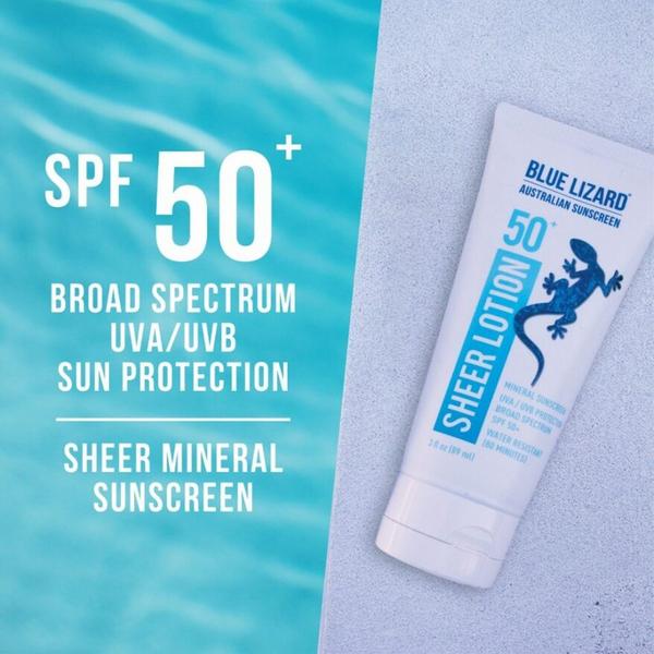 BLUE LIZARD AUSTRALIAN SUNSCREEN Sheer Body Lotion SPF 50+ #4