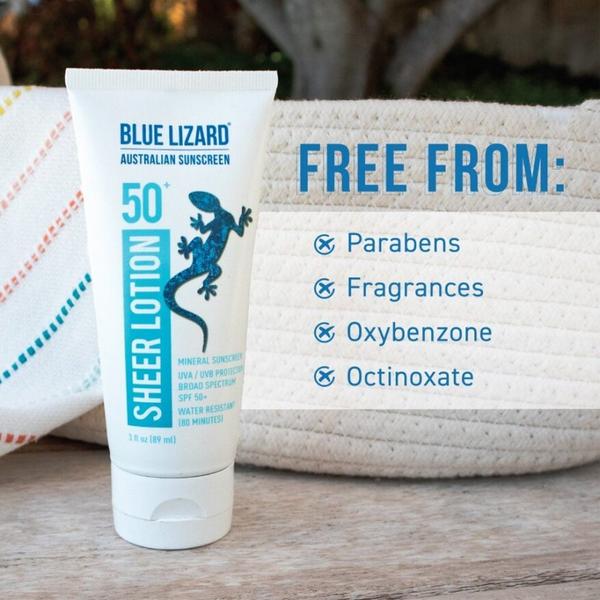 BLUE LIZARD AUSTRALIAN SUNSCREEN Sheer Body Lotion SPF 50+ #6