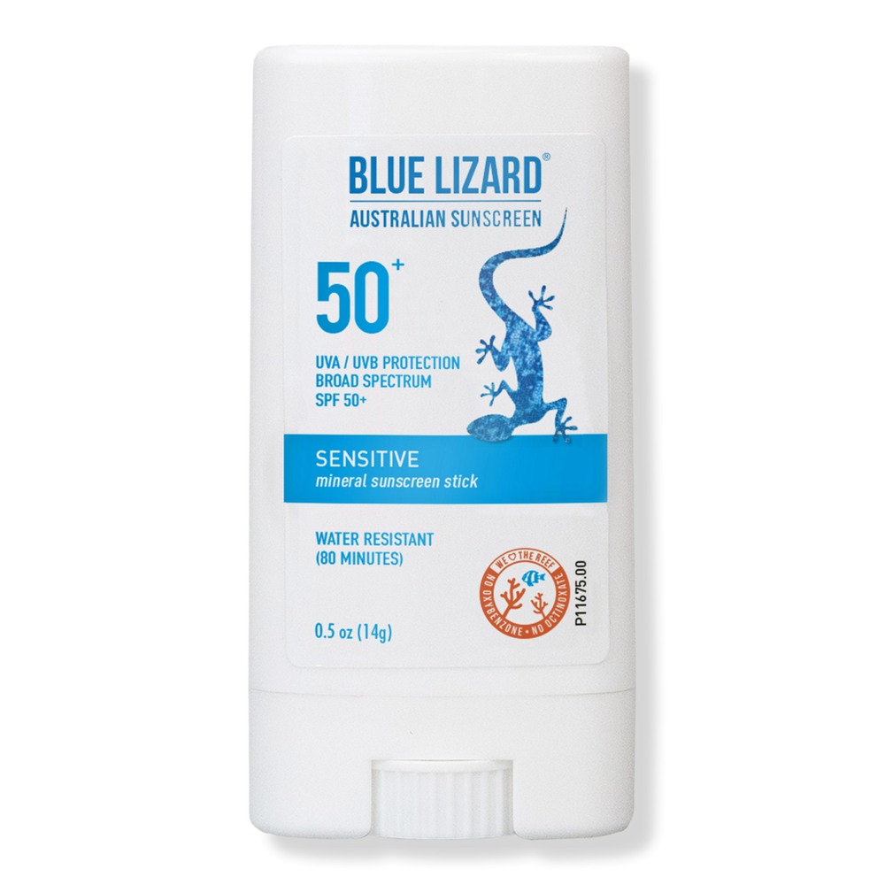 BLUE LIZARD AUSTRALIAN SUNSCREEN Sensitive Mineral Sunscreen Stick SPF 50+