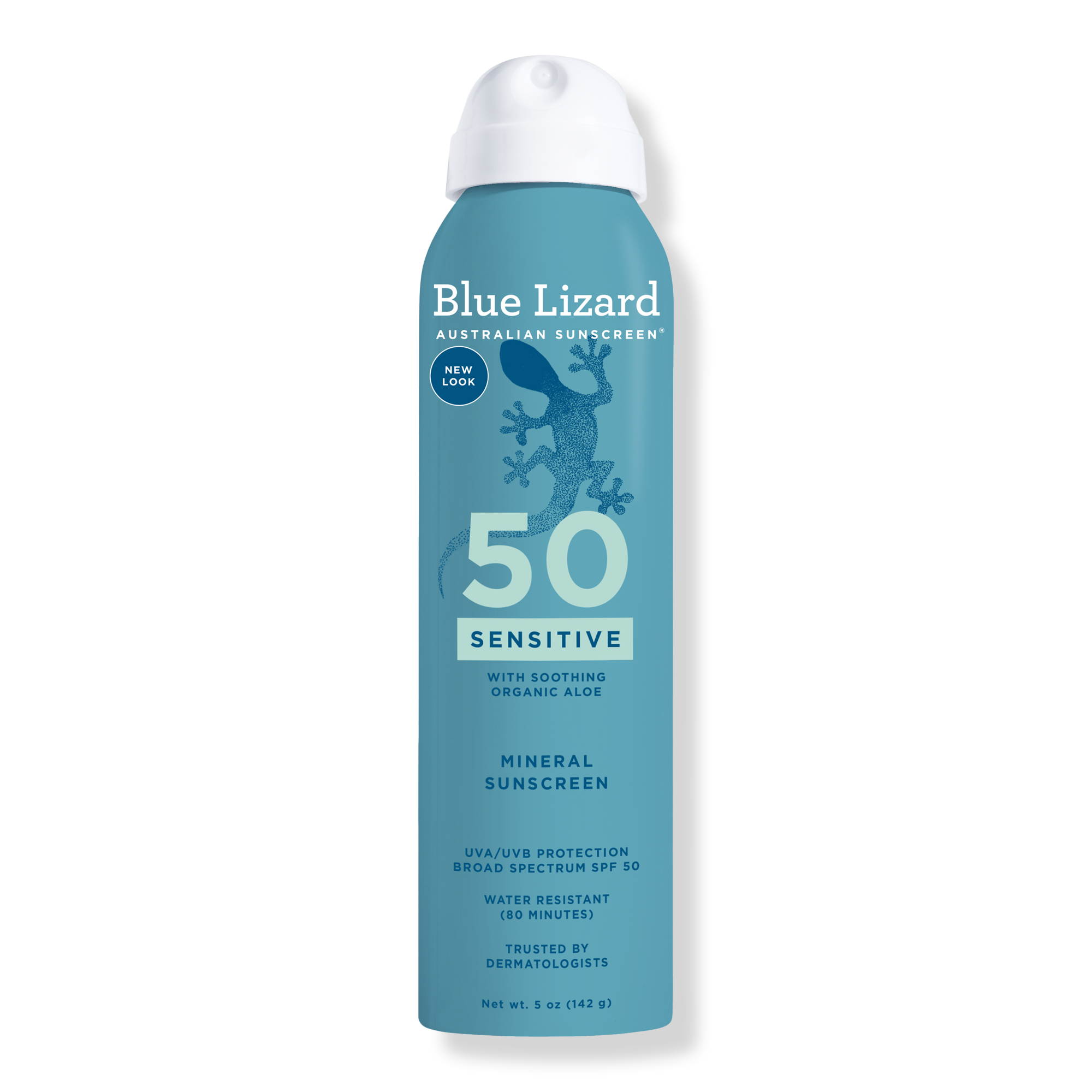 BLUE LIZARD AUSTRALIAN SUNSCREEN Sensitive Mineral Sunscreen Spray SPF 50+ #1