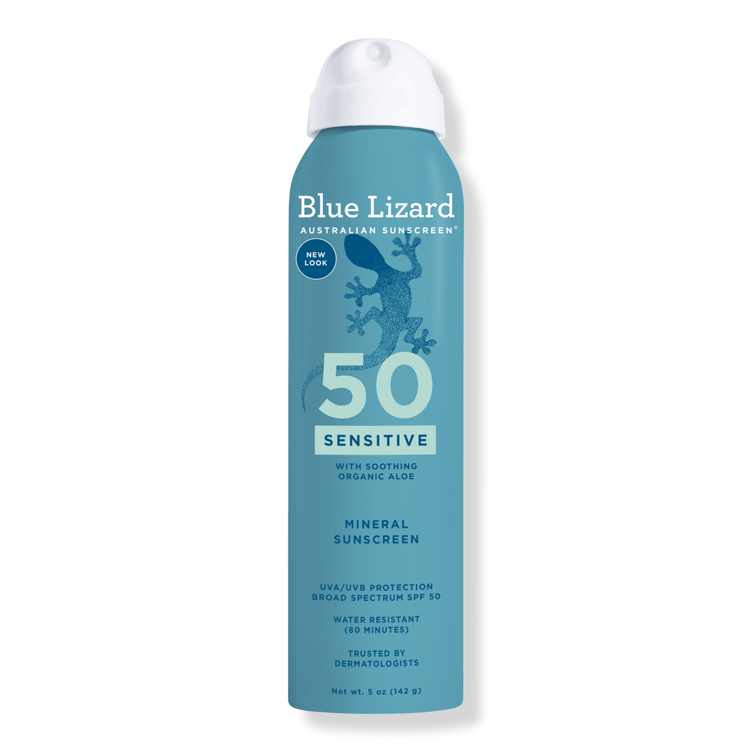 BLUE LIZARD AUSTRALIAN SUNSCREEN Sensitive Mineral Sunscreen Spray SPF 50+ #1