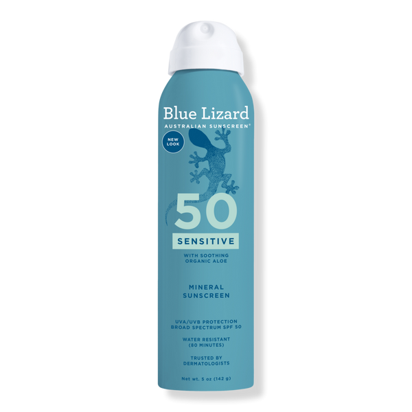 BLUE LIZARD AUSTRALIAN SUNSCREEN Sensitive Mineral Sunscreen Spray SPF 50+ #1