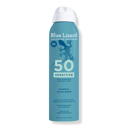 BLUE LIZARD AUSTRALIAN SUNSCREEN Sensitive Mineral Sunscreen Spray