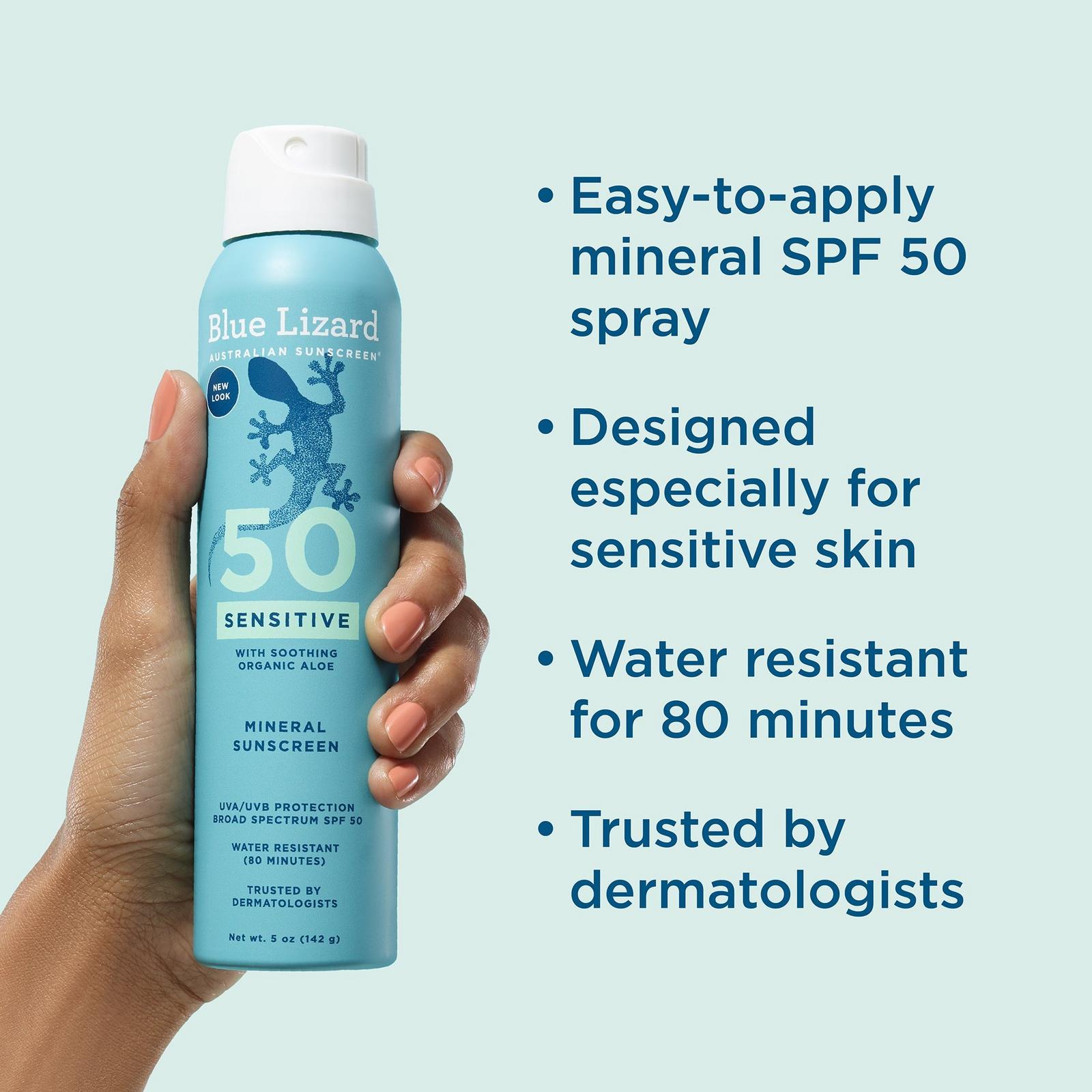 Sensitive Mineral Sunscreen Spray SPF 50+