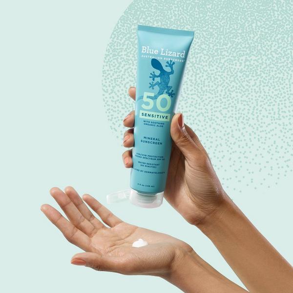 BLUE LIZARD AUSTRALIAN SUNSCREEN Sensitive Mineral Sunscreen Lotion SPF 50+ #2
