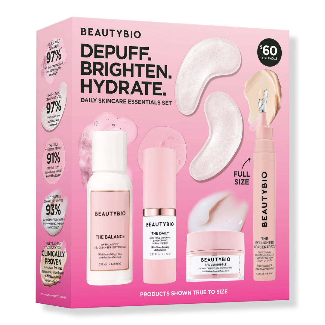 BeautyBio Daily Skincare Essentials Set #1