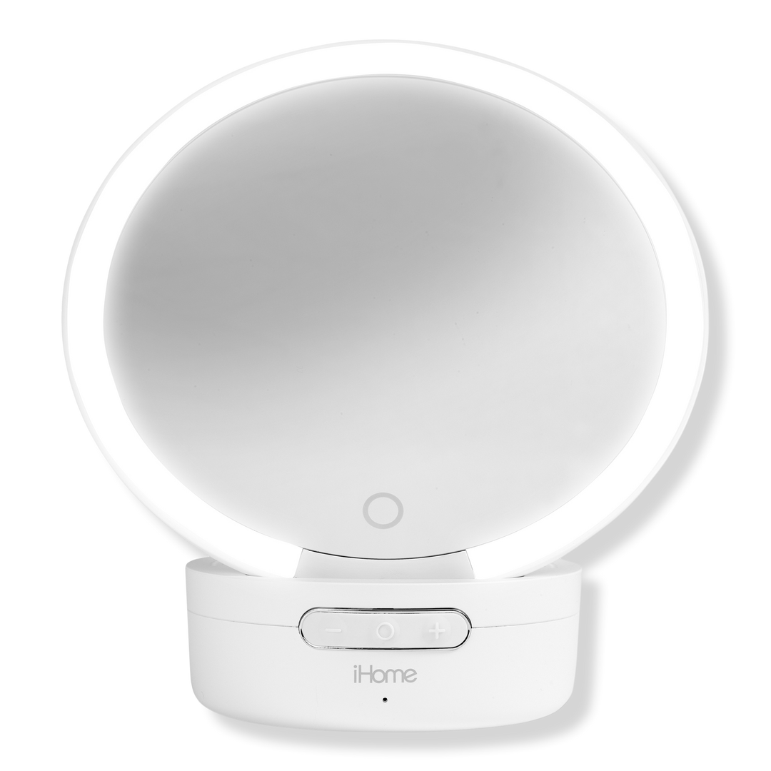 iHome REFLECT SPLIT Portable Bluetooth Handheld Rechargeable Vanity Mirror #1