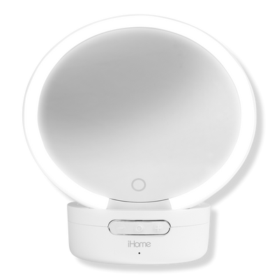 iHome REFLECT SPLIT Portable Bluetooth Handheld Rechargeable Vanity Mirror