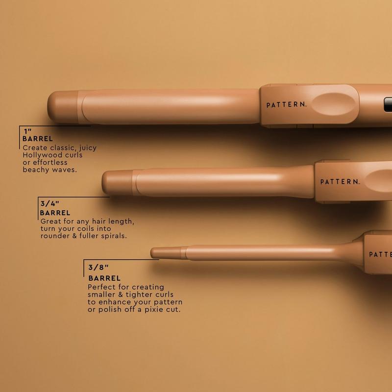 PATTERN - The 3-in-1 Interchangeable Curling Iron | Ulta Beauty