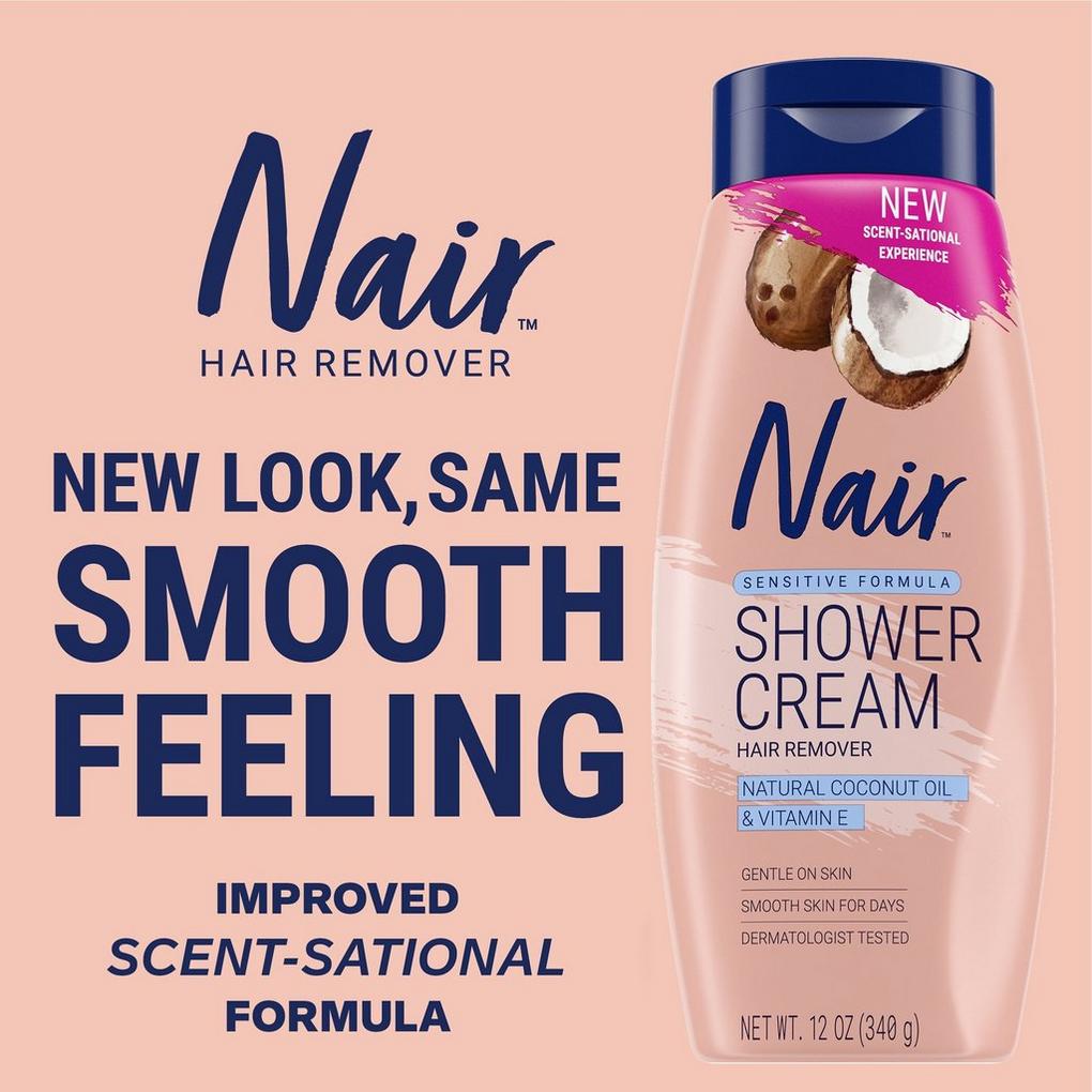 Shower Cream Hair Remover Sensitive Formula