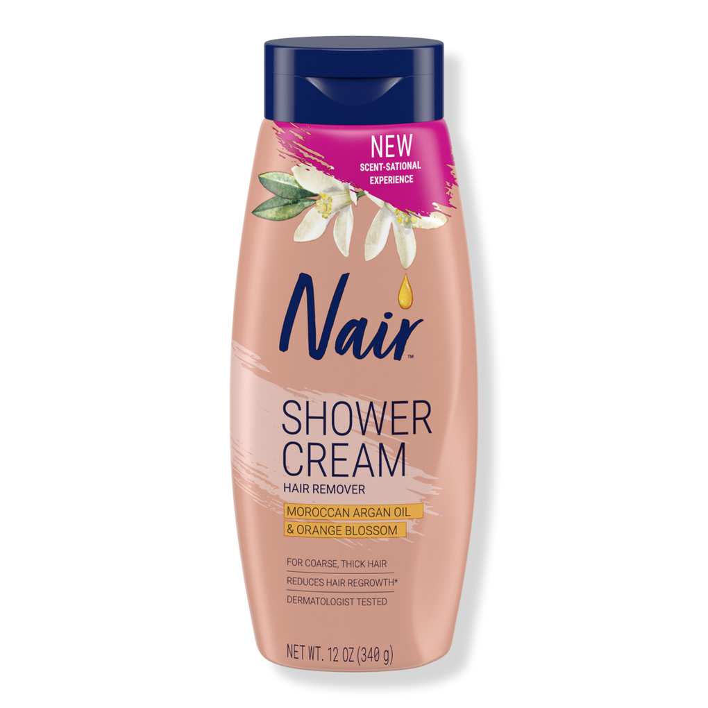 Shower Cream Hair Remover with Moroccan Argan Oil Nair Ulta Beauty