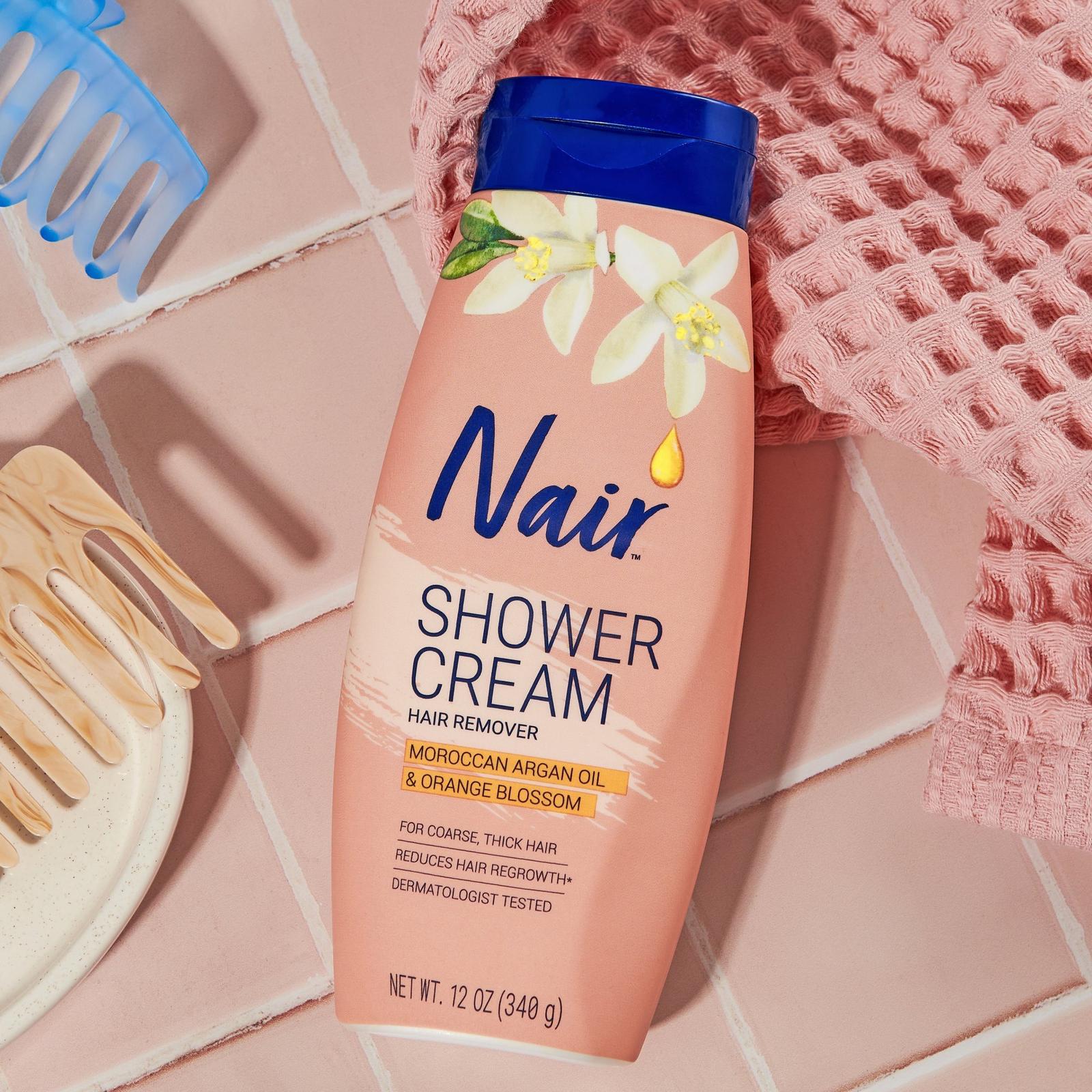 Shower Cream Hair Remover with Moroccan Argan Oil