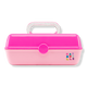 Two Tone Pink Pretty In Petite Cosmetic Case 