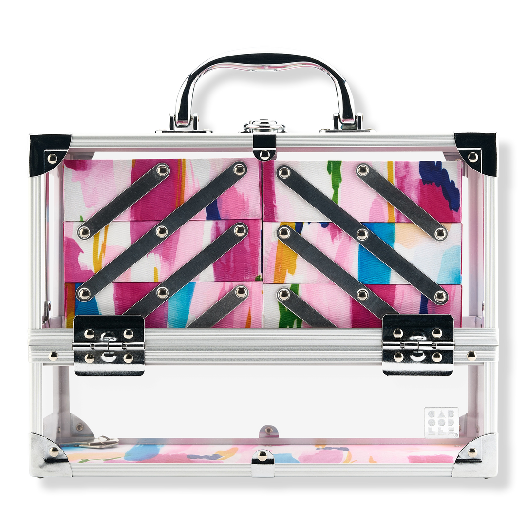 Caboodles Watercolor Neat Freak Cosmetic Train Case #1