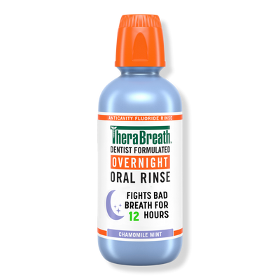 TheraBreath Overnight Mouthwash, Chamomile Mint