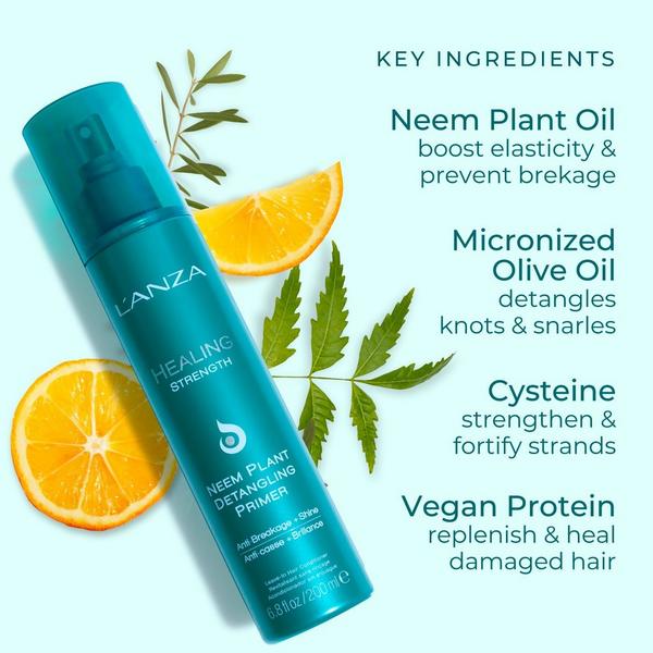 L'anza Healing Strength Neem Plant Detangling Primer #4