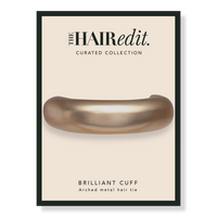 Brilliant Cuff Metal Ponytail Holder