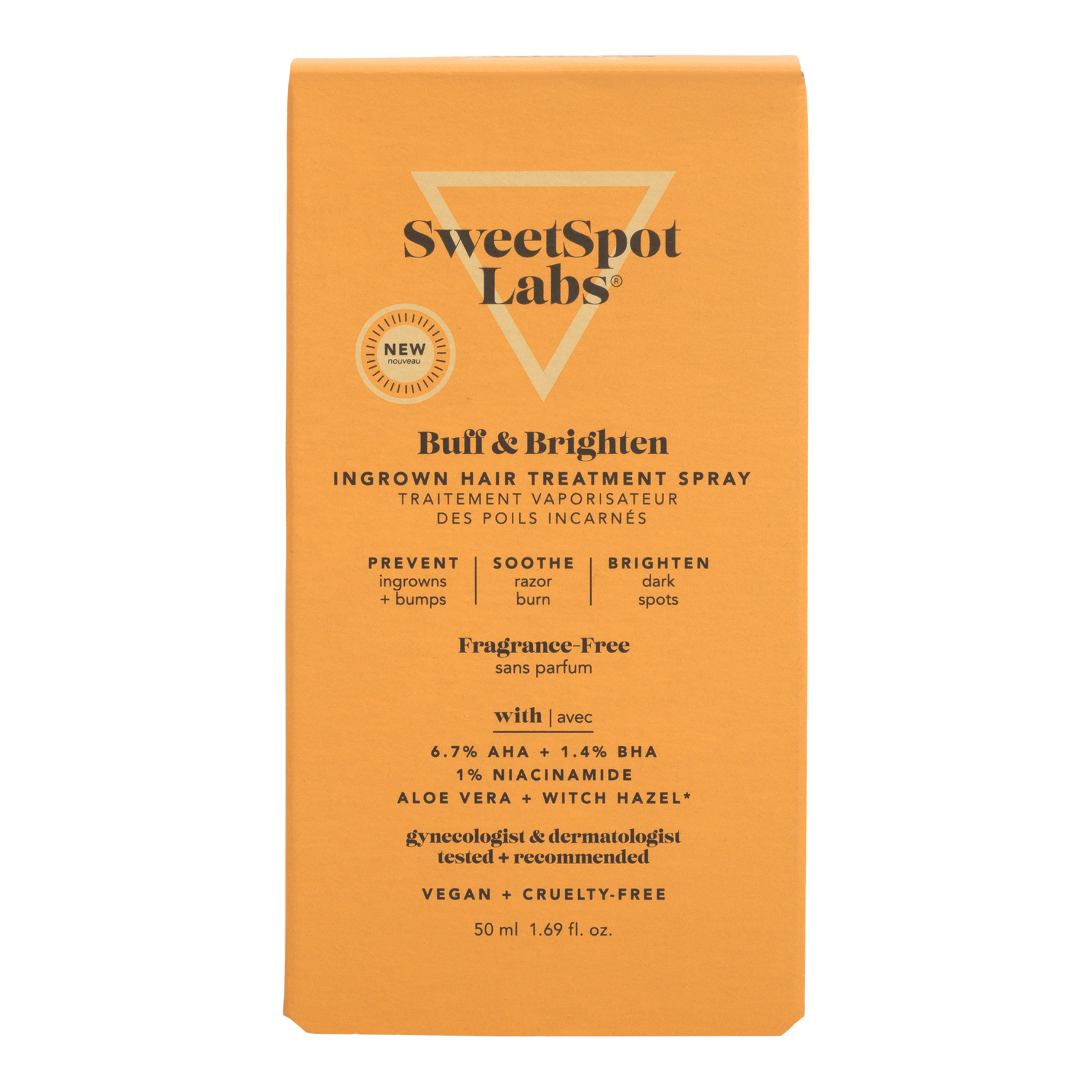 Buff & Brighten Ingrown Hair Treatment Spray