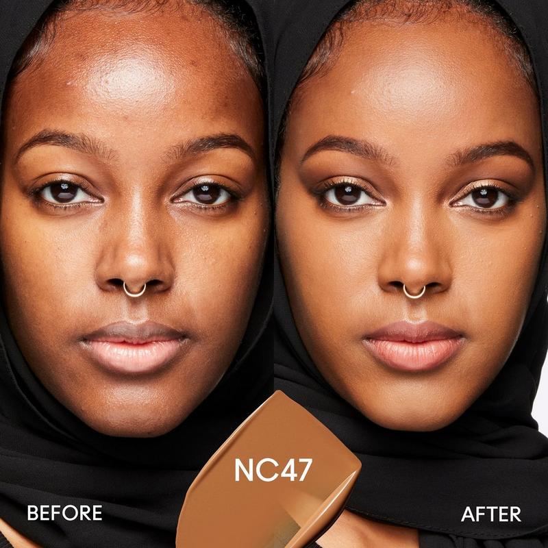 MAC - NC47 Studio Fix Fluid SPF15 24HR Matte Foundation + Oil