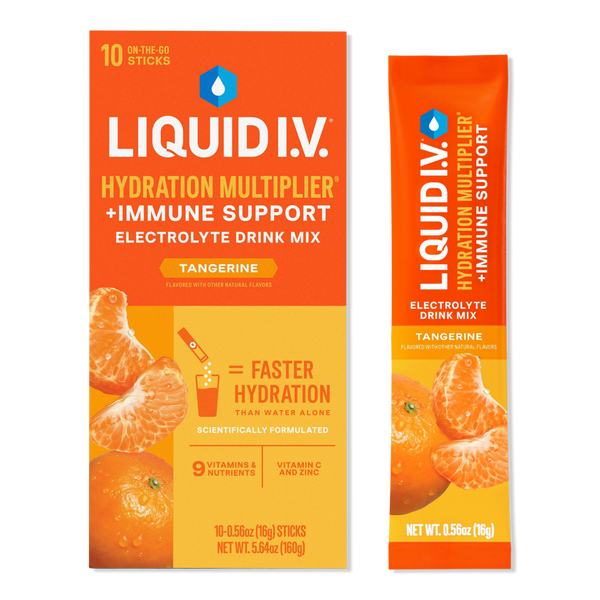 LIQUID I.V. Hydration Multiplier+ Immune Support Electrolyte Drink Mix Tangerine #1