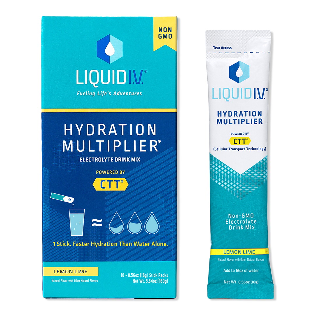 LIQUID I.V. Hydration Multiplier Electrolyte Drink Mix Lemon Lime #1