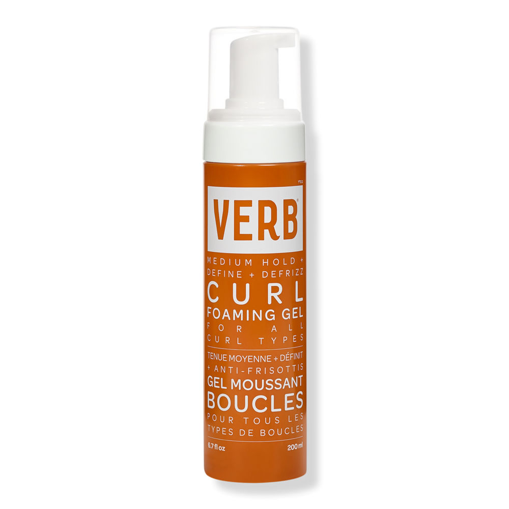 Verb Curl Foaming Gel For Definition + Frizz-fighting