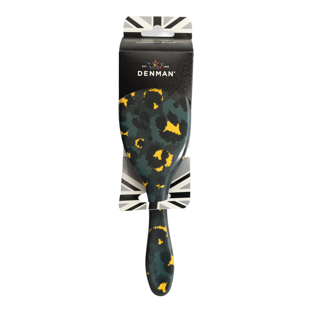 D81M Style and Shine Brush - Leopard Print