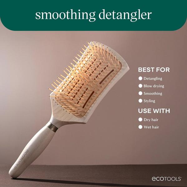 EcoTools Smoothing Detangler Paddle Hairbrush #3