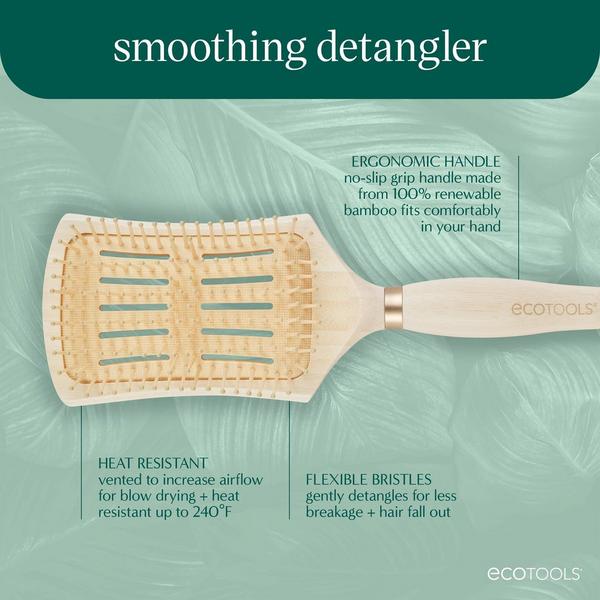 EcoTools Smoothing Detangler Paddle Hairbrush #4