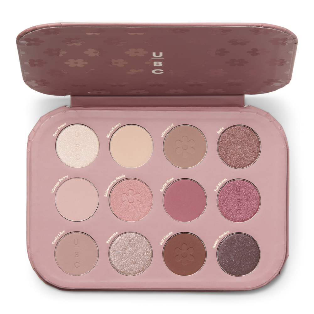 12 Pan Eye Shadow Palette Blushing Blooms