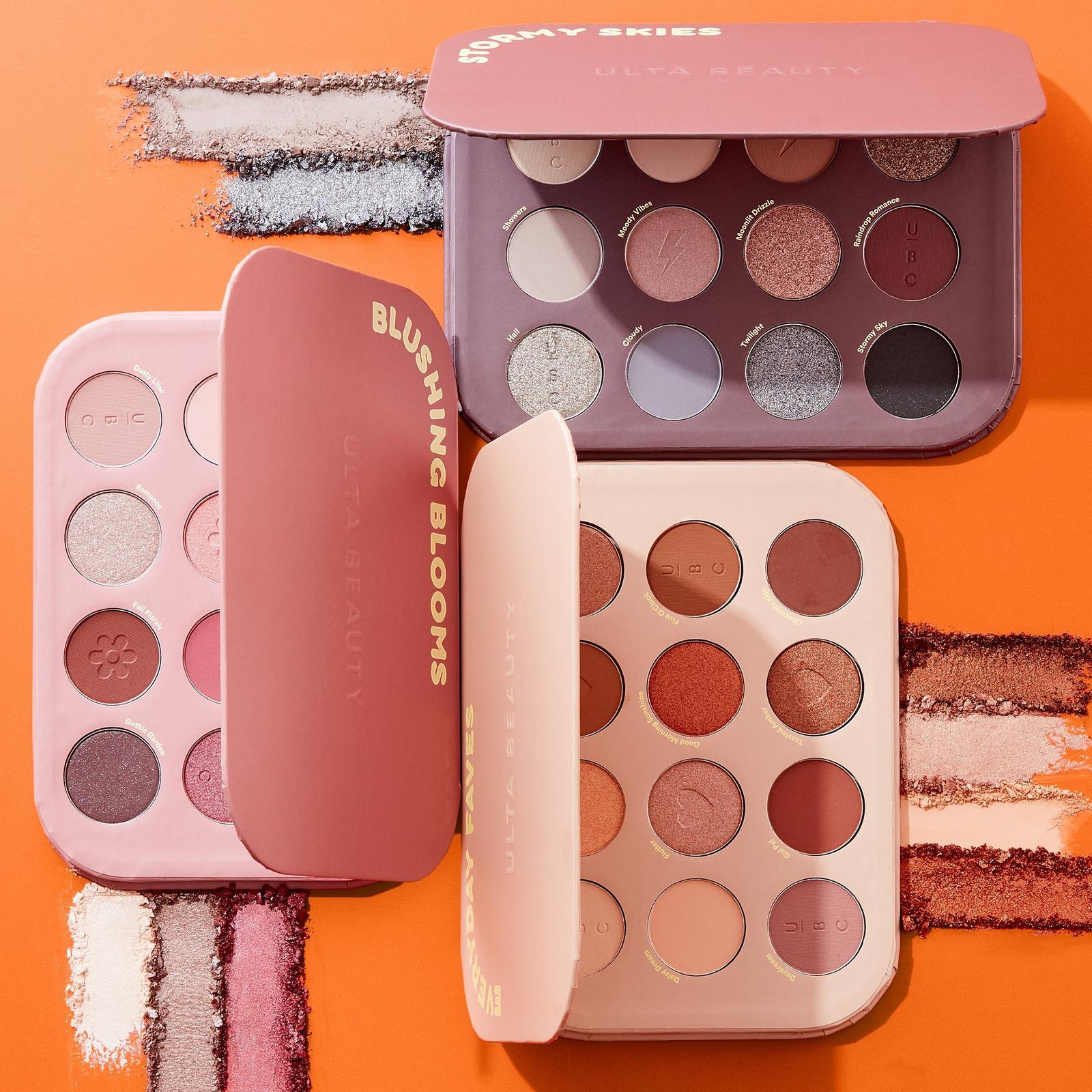 12 Pan Eye Shadow Palette Blushing Blooms