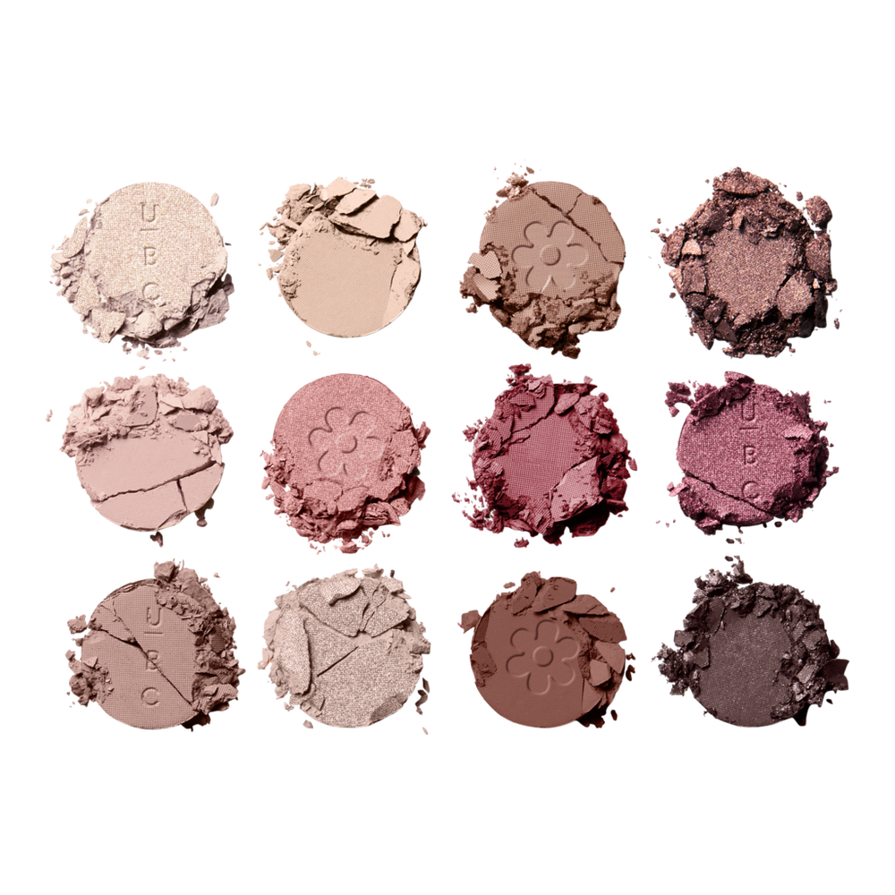 12 Pan Eye Shadow Palette Blushing Blooms